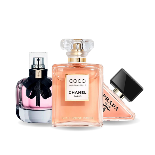 Prada PARADOXE, COCO MADEMOISELLE, MON PARIS