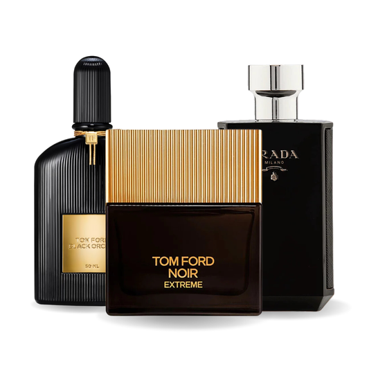 BLACK ORCHID, NOIR EXTREME, PRADA INTENSE